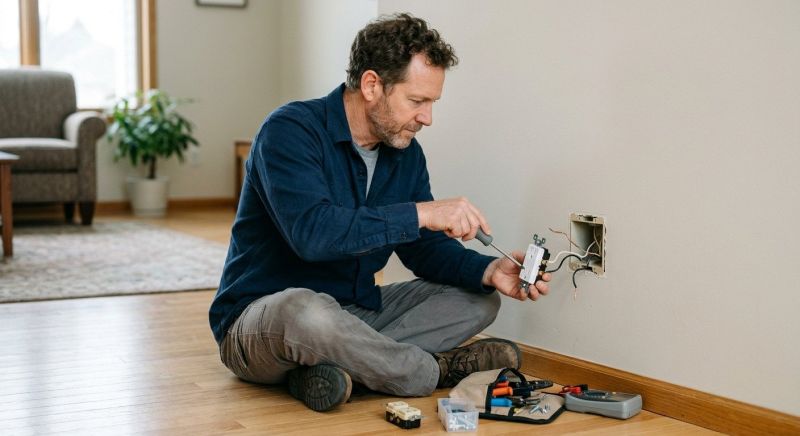 Exterior Outlet Installation in Heber City, UT